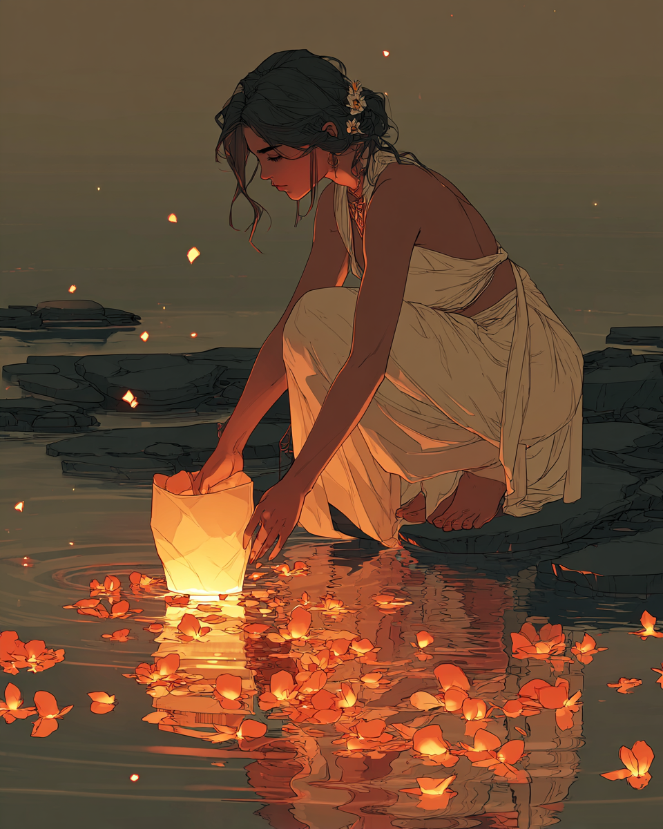灯篭流し